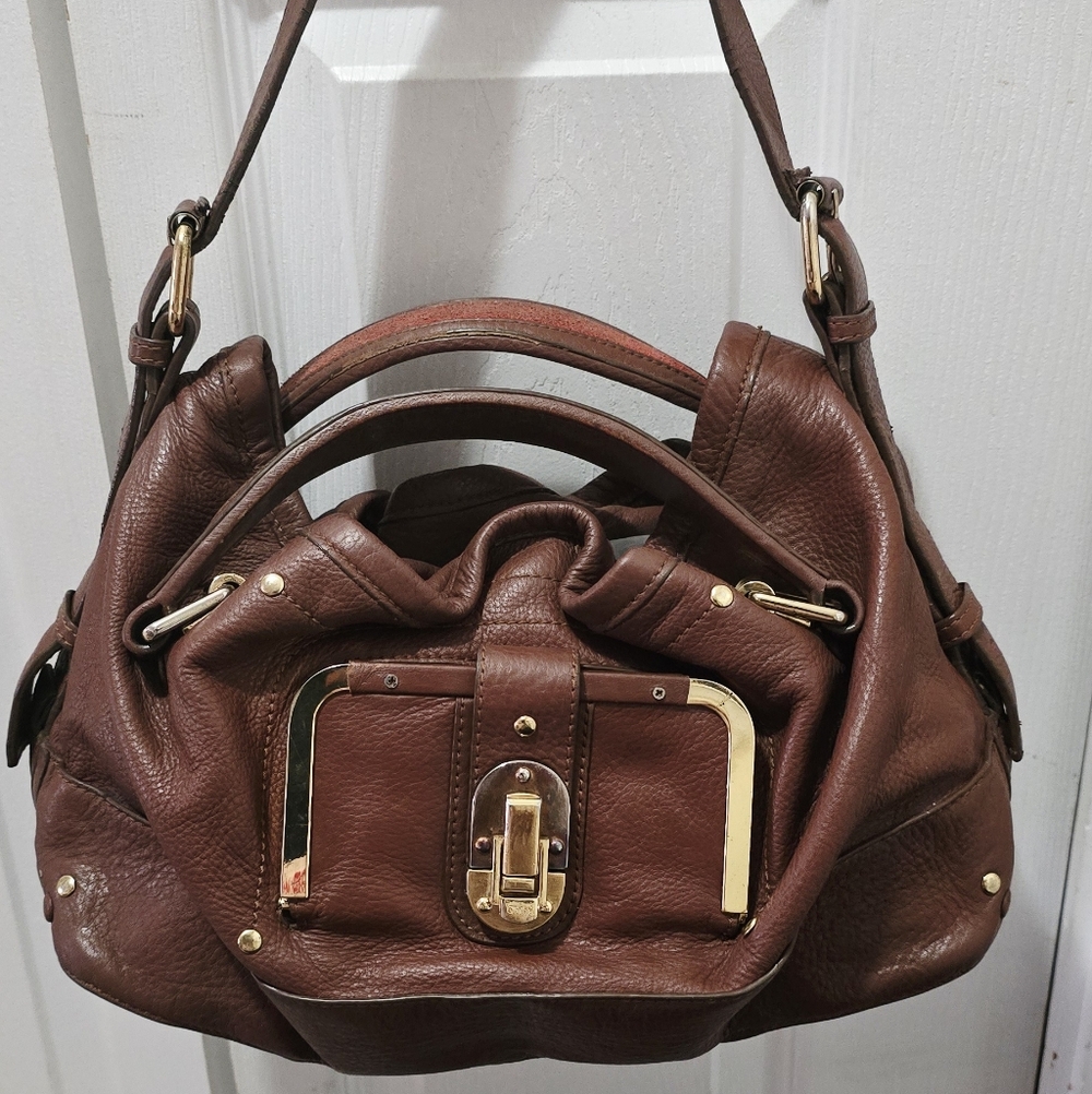 Chloe Brown Leather Women's Bag